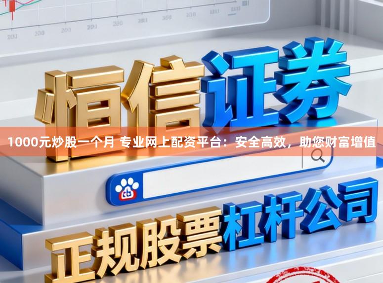 1000元炒股一个月 专业网上配资平台：安全高效，助您财富增值