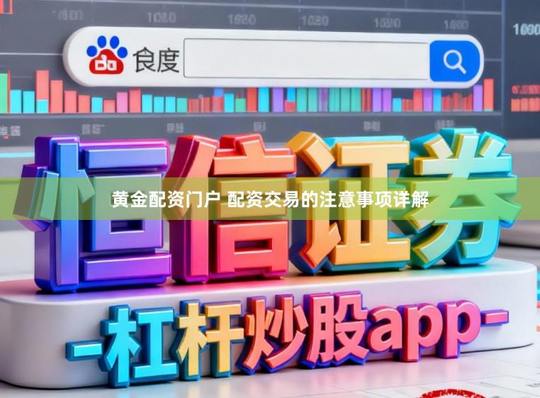 黄金配资门户 配资交易的注意事项详解
