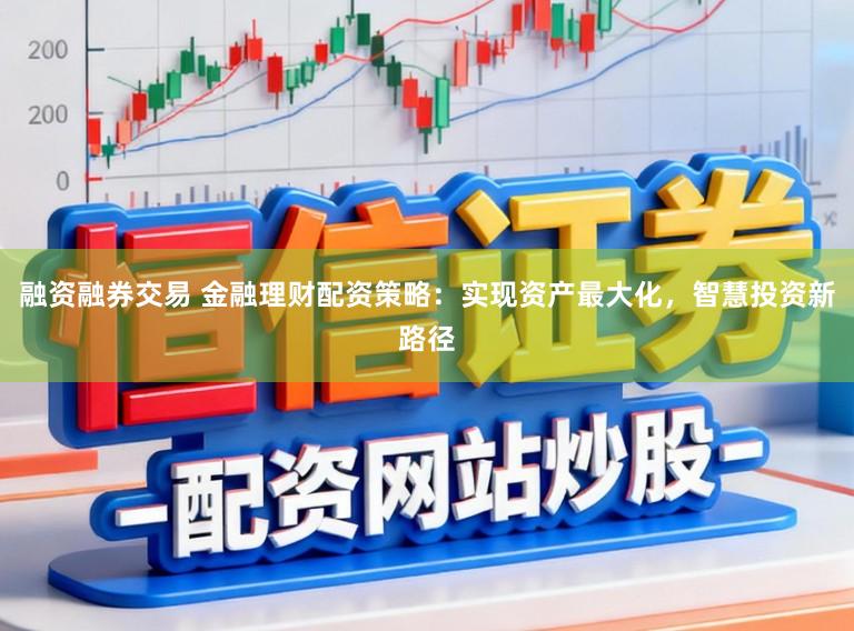 融资融券交易 金融理财配资策略：实现资产最大化，智慧投资新路径